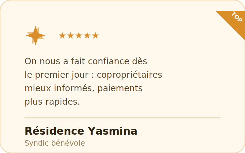 Témoignage Résidence Yasmina