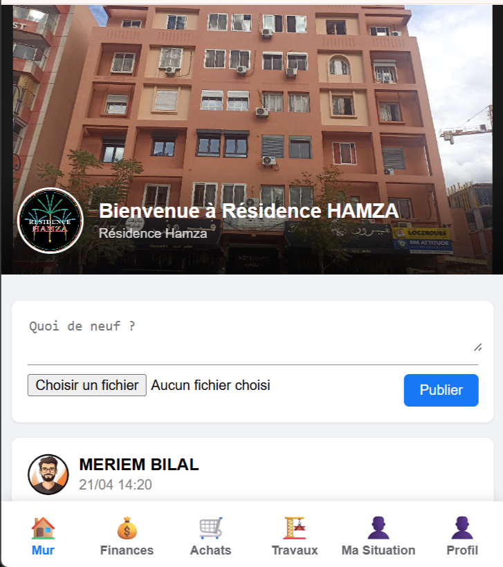 Aperçu du mur